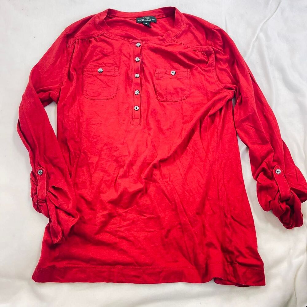 Ralph-lauren Women's Red Shirt